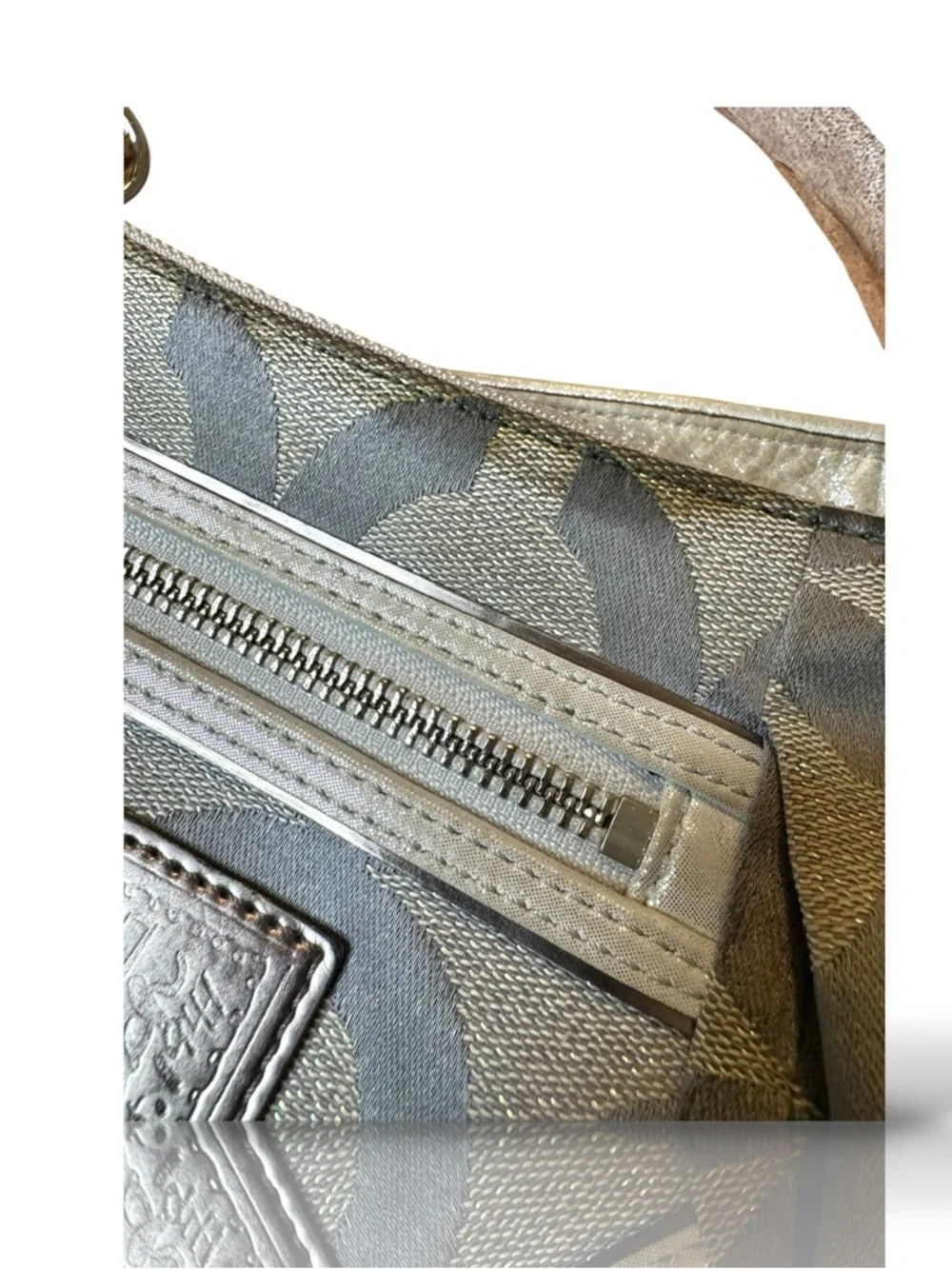 Coach poppy metallic